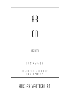​字体赫克斯韦尔（HUXVERTN.TTF）软件下载｜设计字体资源工具