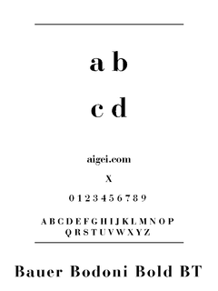 鲍博德字体（BAUBODB.TTF）下载｜创意排版设计工具