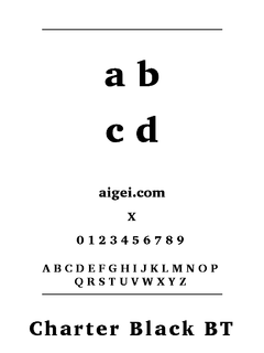 ​字体沙托克（CHARTRK.TTF）下载｜平面设计应用必备字体