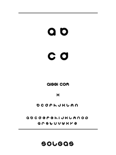 Solgas 字体（ttf）下载｜设计创意字体资源