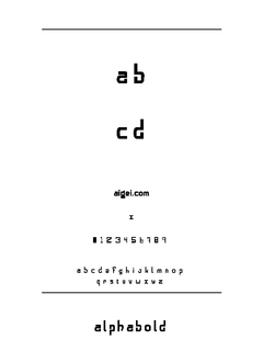 Alphabol（字体）下载｜创意设计必备工具