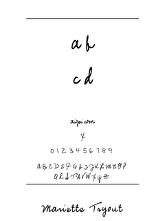 ​MARIT__ 字体下载｜创意设计必备英文字体