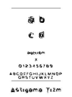 ​阿斯蒂特字体（astit__.ttf）下载｜创意设计特效字库