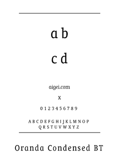 ​ORANDAC（Orandac公司）字体下载｜免费英文字体资源