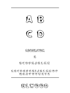 ​埃尔伍德字体（elwood.ttf）下载｜创意设计排版资源