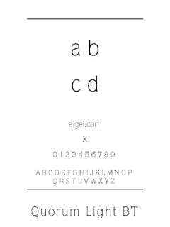 ​QUORUML 字体下载｜英文字体设计资源