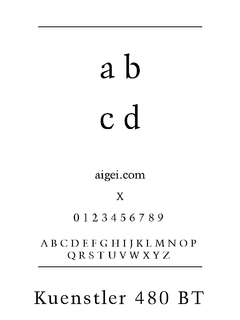 ​KUEN408N 字体下载｜设计排版英文字体资源