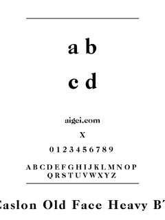​卡索尔夫字体（CASOLFCH.TTF）下载｜平面设计字体资源