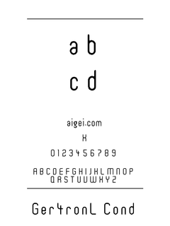 ​wst_ger0 字体下载｜复古点阵设计应用