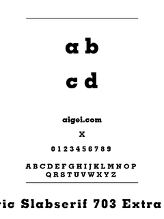 ​GEO703XB 字体下载｜平面设计字体资源