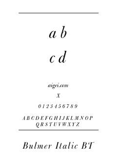 ​BULMERI 下载｜英文字体设计资源
