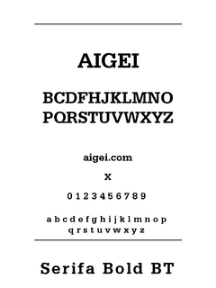 ​SERIFAB 字体下载｜设计应用字体资源